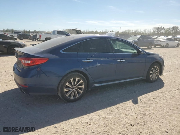 2016 Hyundai Sonata 2.4L Sport with VIN 5NPE34AF5GH298260, listed as a Copart auction lot 49676255 with 153,242 mi miles and Clean Title. Bid and sale history available at carsss.com. Image 3.