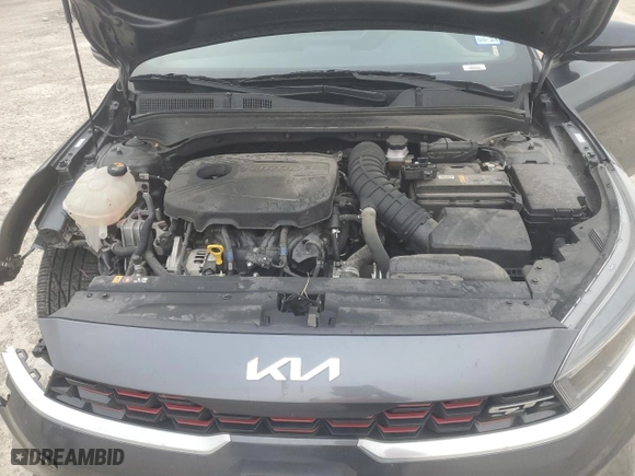 2022 Kia Forte GT with VIN 3KPF44AC0NE494566, listed as a Copart auction lot 43963585 with 41,787 mi miles and Salvage Title. Bid and sale history available at carsss.com. Image 13.