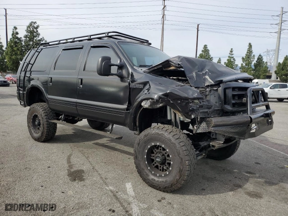 2002 Ford Excursion Limited with VIN 1FMSU43F72EB66215, listed as a Copart auction lot 84538244 with NaN miles and Salvage Title. Bid and sale history available at carsss.com. Image 4.