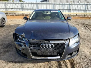2015 Audi A7 Premium Plus with VIN WAUWGAFC2FN004203, listed as a Copart auction lot 47918255 with 156,642 mi miles and Clean title. Bid and sale history available at DreamBid. Image 5.