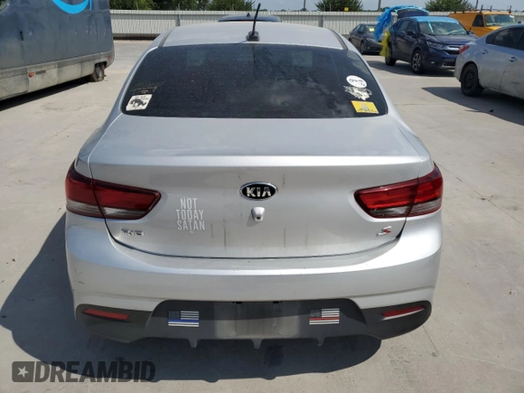 2020 Kia Rio LX with VIN 3KPA24AD5LE311667, listed as a Copart auction lot 61120824 with 129,523 mi miles and Salvage Title. Bid and sale history available at carsss.com. Image 6.