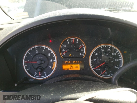 2009 Nissan Titan LE with VIN 1N6BA07DX9N313570, listed as a Copart auction lot 49971715 with 70,701 mi miles and Salvage Title. Bid and sale history available at carsss.com. Image 9.