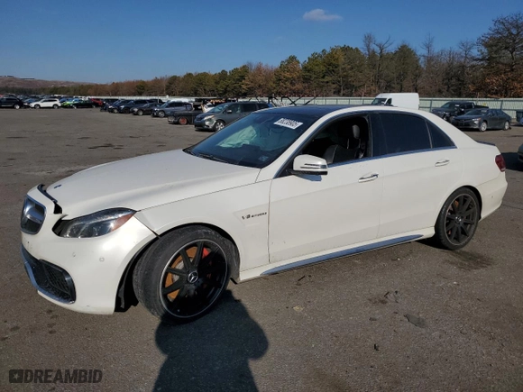 2014 Mercedes-Benz E-Class E 63 AMG S-Model with VIN WDDHF7GB5EA896434, listed as a Copart auction lot 88238905 with 92,986 mi miles and Salvage Title. Bid and sale history available at carsss.com. Image 1.