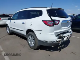 2017 Chevrolet Traverse LS with VIN 1GNKRFED1HJ350439, listed as a IAAI auction lot 42063133 with 129,574 mi miles. Bid and sale history available at carsss.com. Image 3.