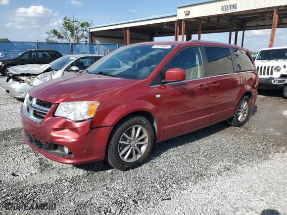 2014 Dodge Grand Caravan SXT 30th Anniversary with VIN 2C4RDGCG1ER308191, listed as a Copart auction lot 51076005 with 53,773 mi miles and Non Repairable. Bid and sale history available at carsss.com. Image 1.
