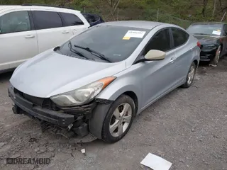 2011 Hyundai Elantra GLS with VIN 5NPDH4AE9BH000466, listed as a IAAI auction lot 41802207 with 1 mi miles. Bid and sale history available at carsss.com. Image 2.