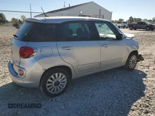 2014 FIAT 500L Easy with VIN ZFBCFABH0EZ015043, listed as a Copart auction lot 74581874 with 80,639 mi miles and Salvage Title. Bid and sale history available at carsss.com. Image 3.