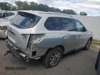 2014 Nissan Pathfinder SL z VIN 5N1AR2MM3EC701328, wystawiony jako Copart lot #71381544 z przebiegiem 142 071 mil mil oraz Szkoda całkowita • Salvage title. Historia ofert i sprzedaży dostępna na DreamBid. Obrazek 3.