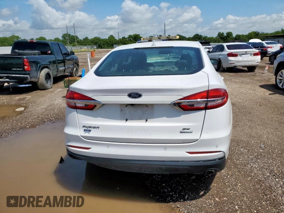 2020 Ford Fusion SE with VIN 3FA6P0HD6LR168572, listed as a Copart auction lot 61063815 with Not provided miles and Clean title. Bid and sale history available at DreamBid. Image 6.