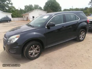 2017 Chevrolet Equinox LS with VIN 2GNALBEK4H1520811, listed as a IAAI auction lot 42103092 with 126,735 mi miles. Bid and sale history available at carsss.com. Image 2.