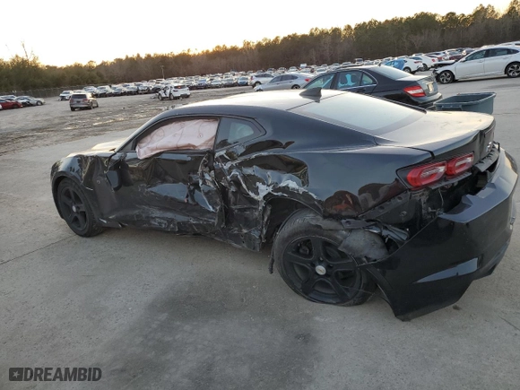 2019 Chevrolet Camaro 1LT with VIN 1G1FB1RX1K0145117, listed as a Copart auction lot 88743805 with 58,863 mi miles and Salvage Title. Bid and sale history available at carsss.com. Image 2.