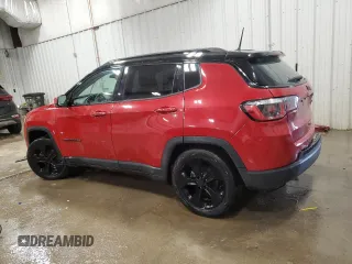 2018 Jeep Compass Altitude with VIN 3C4NJCBB2JT304972, listed as a Copart auction lot 44030125 with 104,862 mi miles and Clean title. Bid and sale history available at DreamBid. Image 2.