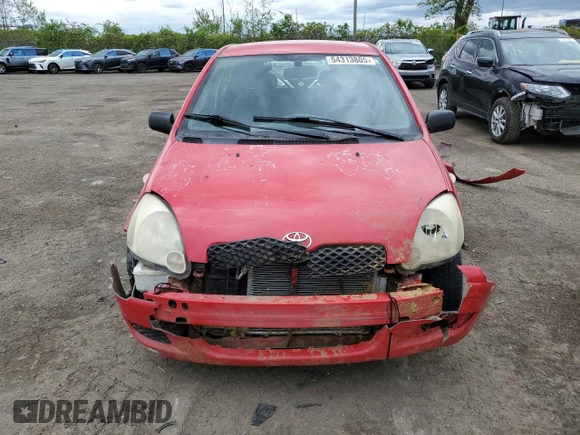 2005 Toyota ECHO z VIN JTDKT123X50066785, wystawiony jako Copart lot #54313805 z przebiegiem 207 600 mil mil oraz Szkoda całkowita • Salvage title. Historia ofert i sprzedaży dostępna na DreamBid. Obrazek 5.
