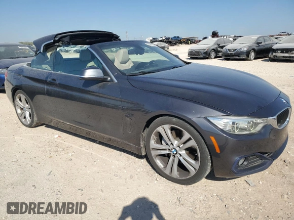 2017 BMW 4 Series z VIN WBA4T9C5XH5A14667, wystawiony jako Copart lot #73397604 z przebiegiem 69 957 mil mil oraz Szkoda całkowita • Salvage title. Historia ofert i sprzedaży dostępna na DreamBid. Obrazek 4.