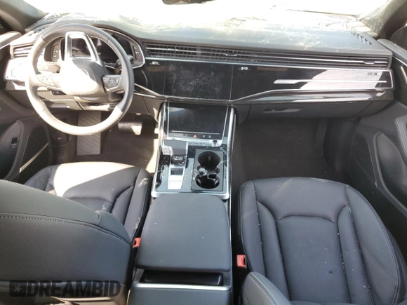 2022 Audi Q8 Prestige with VIN WA1FVBF17ND009750, listed as a Copart auction lot 41358603 with 19,802 mi miles. Bid and sale history available at carsss.com. Image 8.