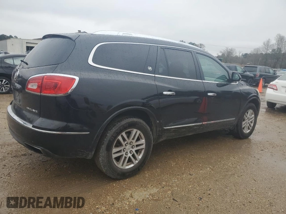 2014 Buick Enclave Convenience with VIN 5GAKRAKD9EJ245399, listed as a Copart auction lot 45999085 with 130,468 mi miles and Salvage Title. Bid and sale history available at carsss.com. Image 3.