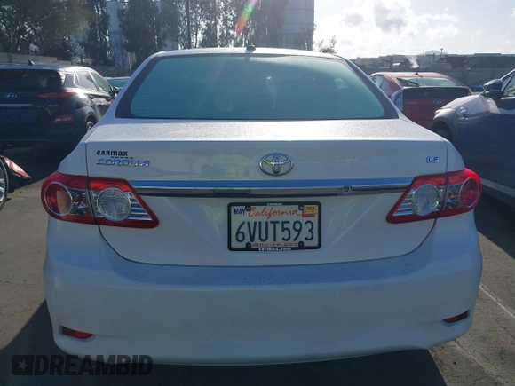 2012 Toyota Corolla L with VIN 5YFBU4EE6CP004654, listed as a IAAI auction lot 41939901 with 86,678 mi miles and . Bid and sale history available at DreamBid. Image 17.