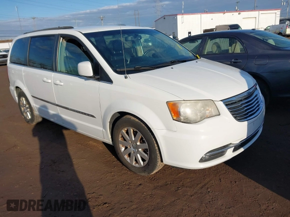2014 Chrysler Town & Country Touring with VIN 2C4RC1BG5ER343804, listed as a IAAI auction lot 41647481 with 194,656 mi miles. Bid and sale history available at carsss.com. Image 1.