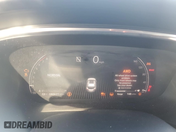 2022 Acura MDX w/Advance Package with VIN 5J8YE1H88NL003790, listed as a Copart auction lot 46874405 with 80,621 mi miles and Salvage Title. Bid and sale history available at carsss.com. Image 9.