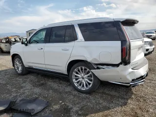 2023 Cadillac Escalade 4WD Premium Luxury with VIN 1GYS4CKL4PR292662, listed as a Copart auction lot 67976344 with 9,318 mi miles and Salvage Title. Bid and sale history available at carsss.com. Image 2.