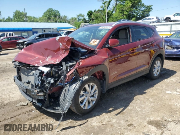 2019 Hyundai Tucson Value with VIN KM8J33A43KU970169, listed as a Copart auction lot 59040625 with 18,771 mi miles and Salvage title. Bid and sale history available at DreamBid. Image 1.
