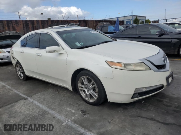 2010 Acura TL Tech with VIN 19UUA8F56AA017687, listed as a Copart auction lot 53167855 with 192,862 mi miles and Salvage Title. Bid and sale history available at carsss.com. Image 4.