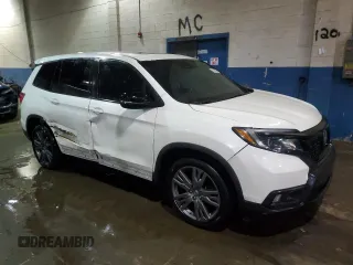 2020 Honda Passport EX-L with VIN 5FNYF7H58LB003115, listed as a Copart auction lot 49128305 with 57,482 mi miles and Non Repairable. Bid and sale history available at carsss.com. Image 4.