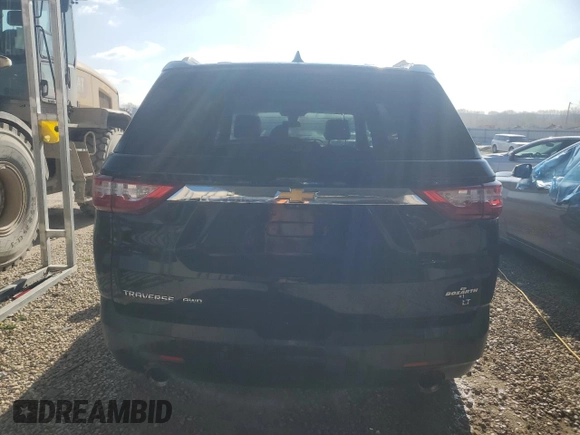 2018 Chevrolet Traverse LT Leather with VIN 1GNEVHKW7JJ160015, listed as a Copart auction lot 45685755 with 80,569 mi miles and Salvage Title. Bid and sale history available at carsss.com. Image 6.
