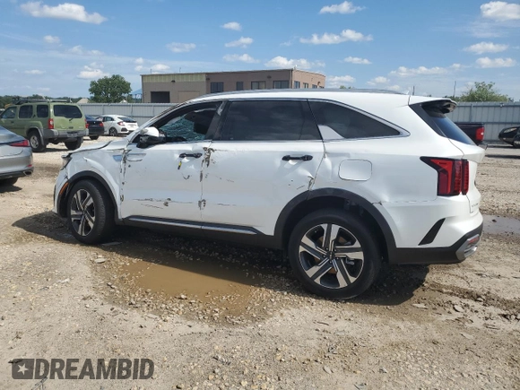 2023 Kia Sorento Hybrid EX with VIN KNDRHDLG1P5227503, listed as a Copart auction lot 61869004 with 0 mi miles and Salvage Title. Bid and sale history available at carsss.com. Image 2.