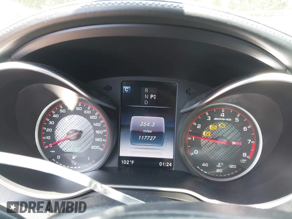 2016 Mercedes-Benz C 63 S AMG z VIN 55SWF8HB7GU129053, wystawiony jako IAAI lot #42562276 z przebiegiem 117 727 mil mil oraz . Historia ofert i sprzedaży dostępna na DreamBid. Obrazek 7.