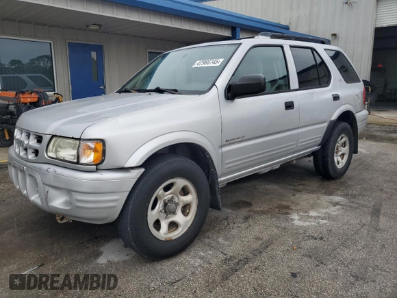 2001 Isuzu Rodeo S with VIN 4S2CK58W914309610, listed as a Copart auction lot 47966745 with Not Provided miles and Clean Title. Bid and sale history available at DreamBid. Image 1.