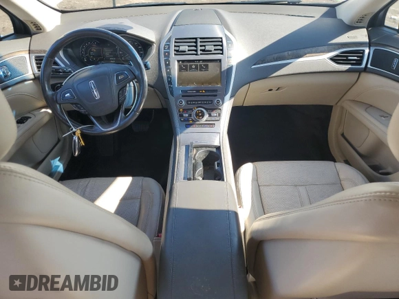 2017 Lincoln MKZ Reserve с VIN 3LN6L5E90HR603088, выставлен на аукционе Copart как лот 55752515 с пробегом 59 008 миль миль и Списание • Salvage title. История ставок и продаж доступна на DreamBid. Изображение 8.