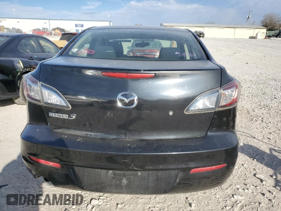 2013 Mazda 3 i SV with VIN JM1BL1TG2D1726554, listed as a Copart auction lot 47634675 with 217,625 mi miles and Salvage Title. Bid and sale history available at DreamBid. Image 6.
