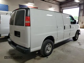 2023 Ford Transit Cargo with VIN 1FTBR1C84PKA17131, listed as a Copart auction lot 54901755 with 85,188 mi miles and Salvage title. Bid and sale history available at DreamBid. Image 3.