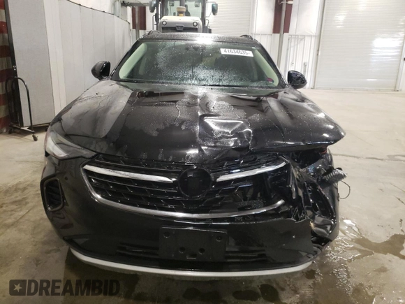 2021 Buick Envision Preferred with VIN LRBFZMR4XMD178802, listed as a Copart auction lot 41634635 with 100,839 mi miles and Salvage Title. Bid and sale history available at carsss.com. Image 5.