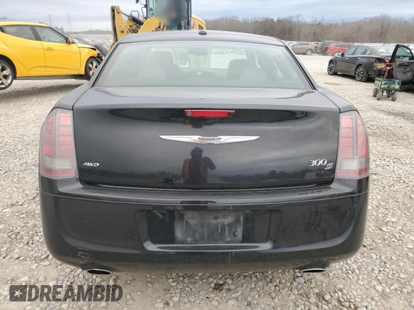 2014 Chrysler 300 with VIN 2C3CCAGG7EH384749, listed as a Copart auction lot 44434625 with 197,203 mi miles and Salvage Title. Bid and sale history available at carsss.com. Image 6.