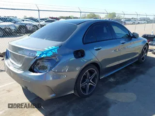 2018 Mercedes-Benz C 43 AMG with VIN 55SWF6EBXJU265001, listed as a IAAI auction lot 42184097 with 50,800 mi miles and . Bid and sale history available at DreamBid. Image 4.