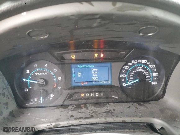 2019 Ford Flex SE with VIN 2FMGK5B81KBA12003, listed as a Copart auction lot 42084065 with 74,538 mi miles and Salvage Title. Bid and sale history available at carsss.com. Image 9.