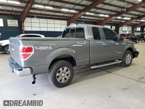 2014 Ford F-150 XL with VIN 1FTFX1ET3EKE32124, listed as a Copart auction lot 63598485 with 143,626 mi miles and Salvage title. Bid and sale history available at DreamBid. Image 3.