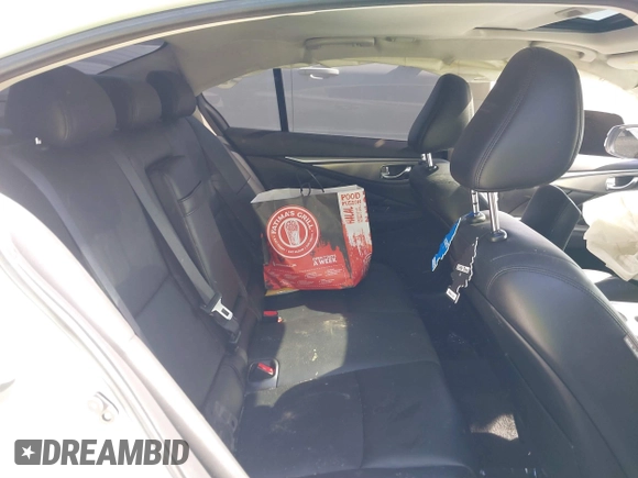 2017 Infiniti Q50 Signature Edition with VIN JN1EV7AP6HM743944, listed as a IAAI auction lot 41701528 with 73,747 mi miles and . Bid and sale history available at DreamBid. Image 8.