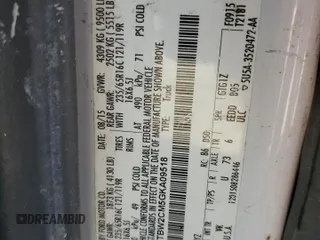 2016 Ford Transit Cargo с VIN 1FTBW2CM5GKA09518, выставлен на аукционе Copart как лот 52864075 с пробегом 187 364 миль миль и Списание • Salvage title. История ставок и продаж доступна на DreamBid. Изображение 15.