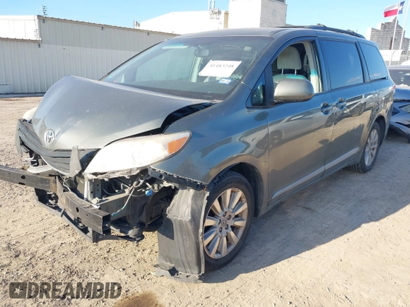 2012 Toyota Sienna LE with VIN 5TDJK3DCXCS039801, listed as a IAAI auction lot 41483248 with 165,548 mi miles. Bid and sale history available at carsss.com. Image 17.