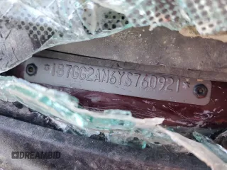 2000 Dodge Dakota Sport z VIN 1B7GG2AN6YS760921, wystawiony jako Copart lot #46891135 z przebiegiem Nie podano mil oraz Szkoda całkowita • Salvage title. Historia ofert i sprzedaży dostępna na DreamBid. Obrazek 14.