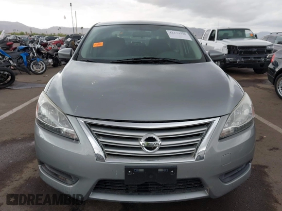 2014 Nissan Sentra S with VIN 3N1AB7APXEY233127, listed as a IAAI auction lot 42174370 with 102,423 mi miles and . Bid and sale history available at DreamBid. Image 12.