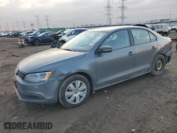 2014 Volkswagen Jetta Sedan SE with VIN 3VWD17AJ2EM359785, listed as a Copart auction lot 46914755 with 148,504 mi miles and Salvage Title. Bid and sale history available at carsss.com. Image 1.