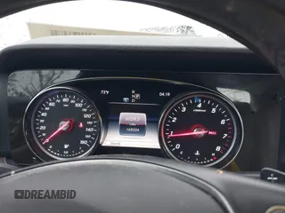 2018 Mercedes-Benz E-Class E 300 with VIN WDDZF4JB2JA350535, listed as a IAAI auction lot 41615741 with 148,004 mi miles. Bid and sale history available at carsss.com. Image 7.