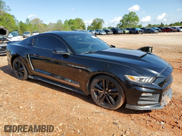 2015 Ford Mustang EcoBoost with VIN 1FA6P8TH1F5372860, listed as a Copart auction lot 52165065 with 131,237 mi miles and Clean Title. Bid and sale history available at carsss.com. Image 4.