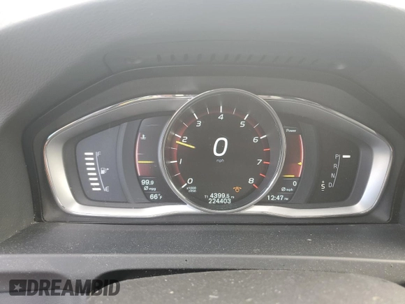 2015 Volvo S60 T6 R-Design Platinum with VIN YV1902TS7F1342056, listed as a Copart auction lot 79418384 with 224,403 mi miles and Salvage Title. Bid and sale history available at carsss.com. Image 9.