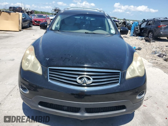 2009 Infiniti EX Journey with VIN JNKAJ09E59M900669, listed as a Copart auction lot 54713715 with 164,704 mi miles and Salvage Title. Bid and sale history available at carsss.com. Image 5.