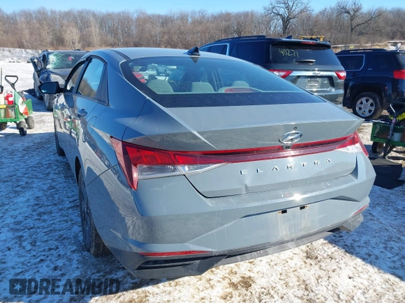 2021 Hyundai Elantra SEL z VIN KMHLS4AGXMU210920, wystawiony jako IAAI lot #41637511 z przebiegiem 55 389 mil mil oraz . Historia ofert i sprzedaży dostępna na DreamBid. Obrazek 3.